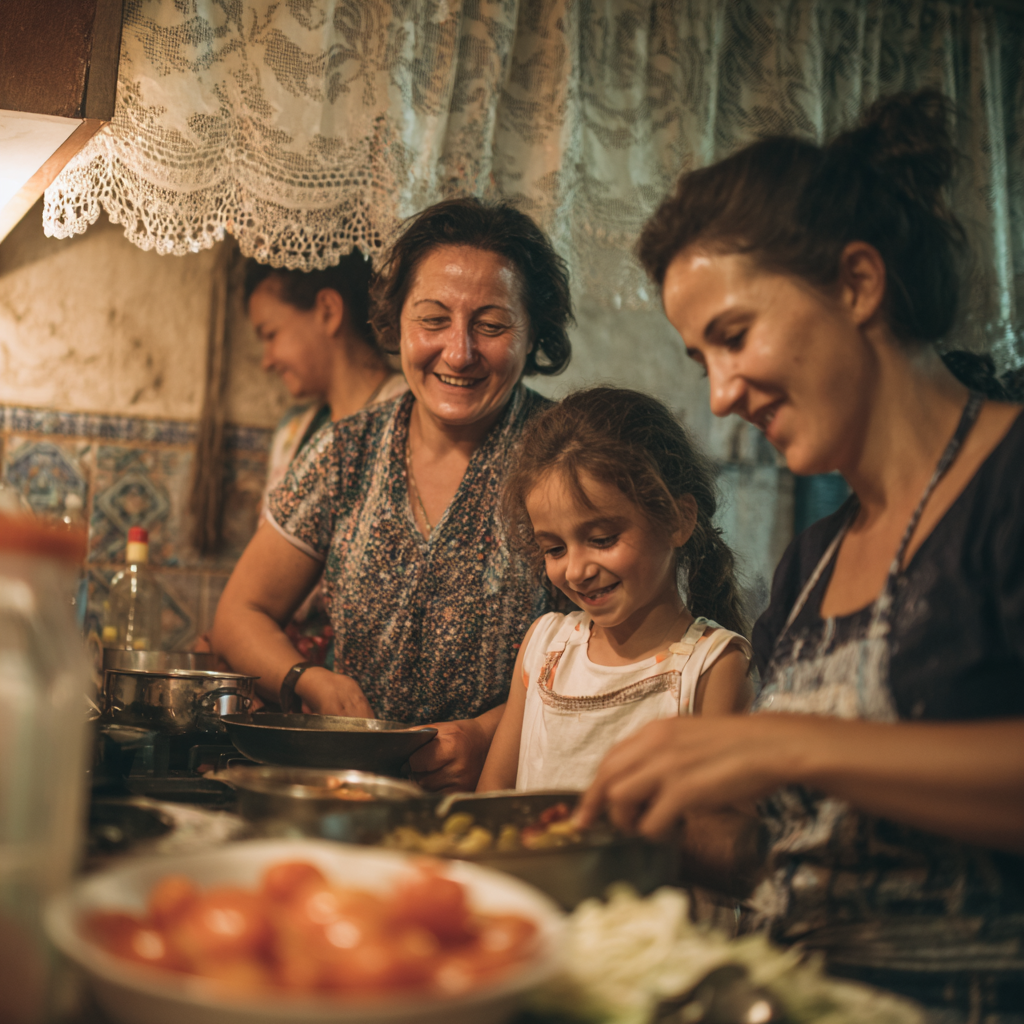 Grup de adulti romani de diverse varste, zambind si celebrand impreuna realizarile lor in materie de sanatate si wellness